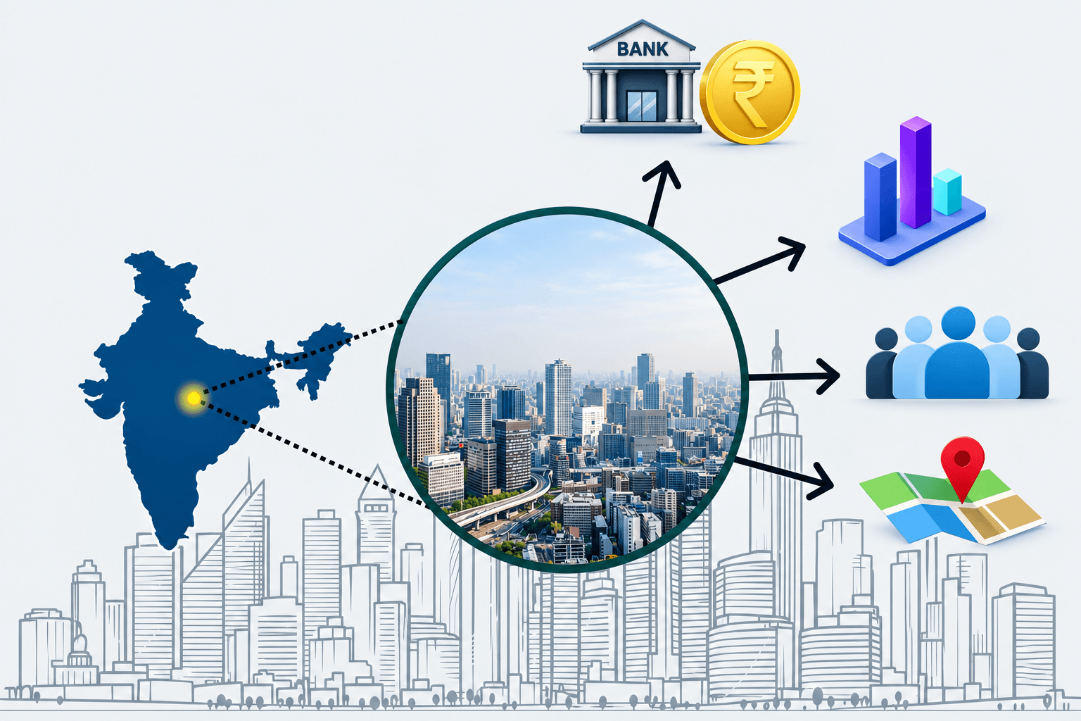 Beyond District GDP- The MoSPI Case for Measuring India’s Cities