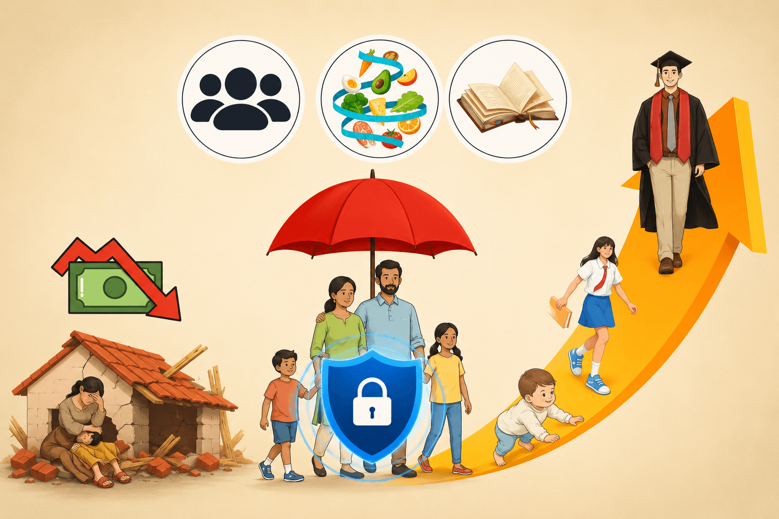 Designing Welfare to Prevent Future Poverty