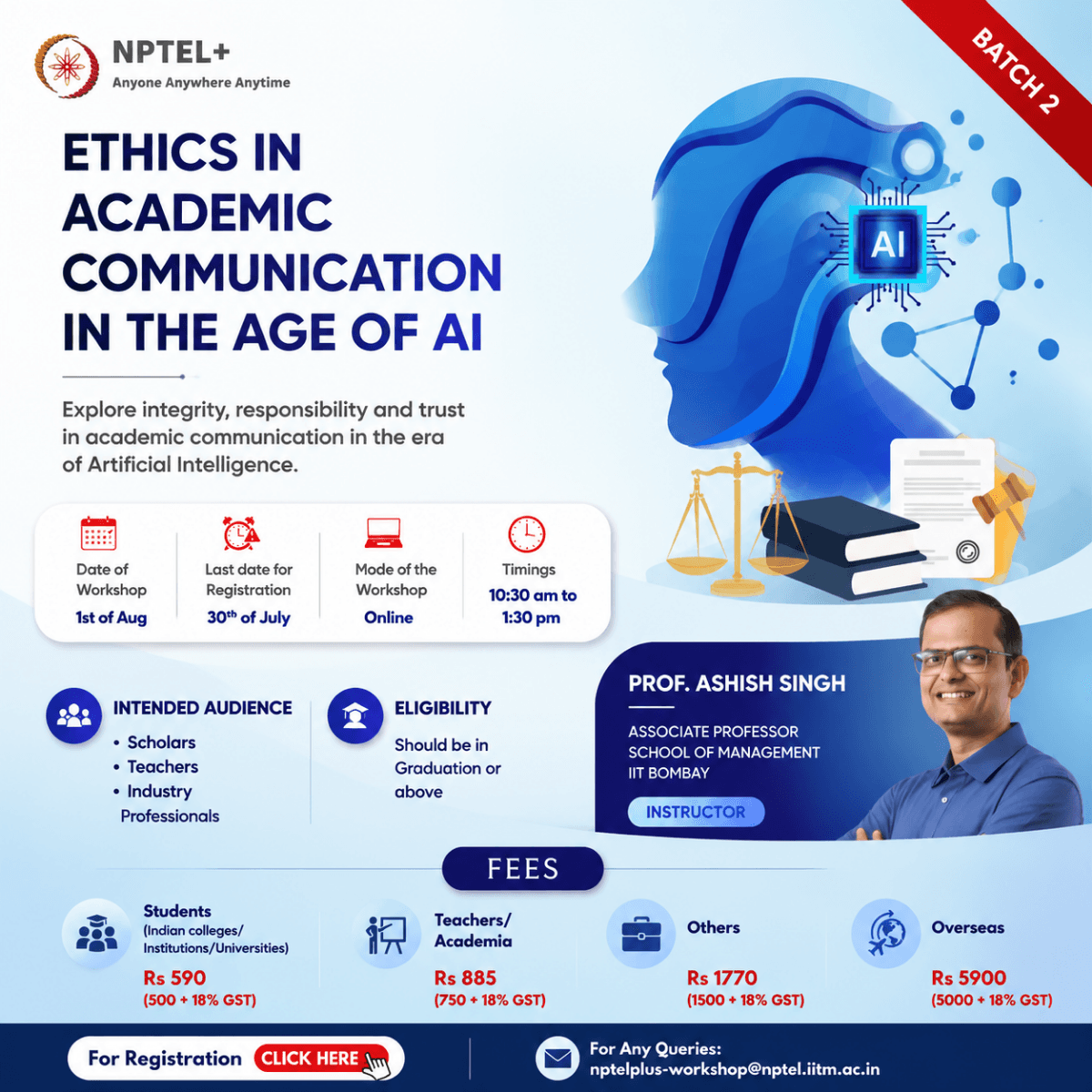 Ext Announcements - IIT BOmbay Ethics in Academic Comm