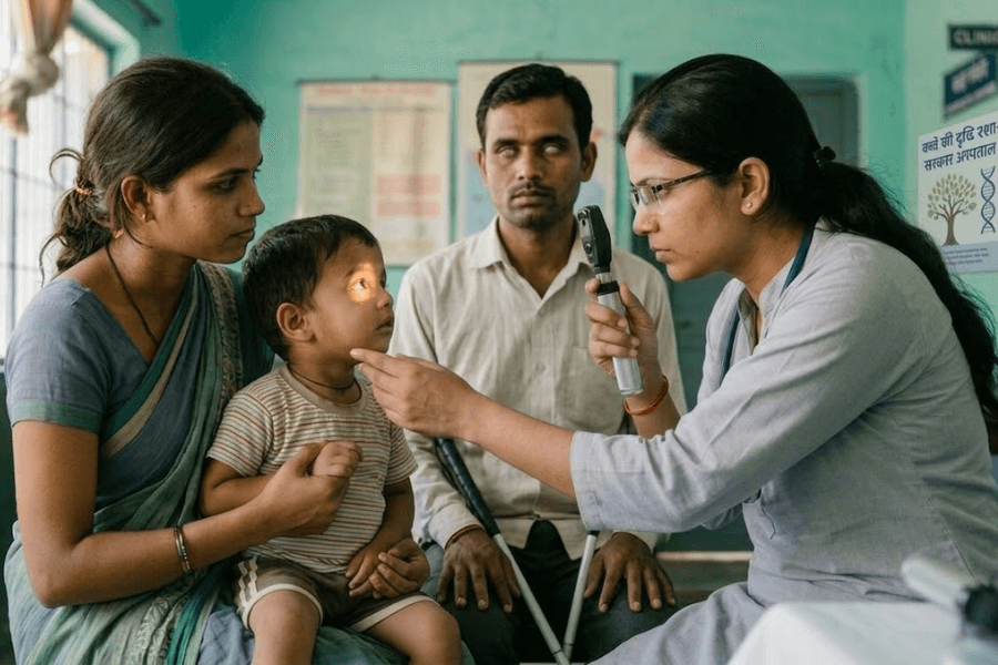 Genetic Screening for Irreversible Blindness