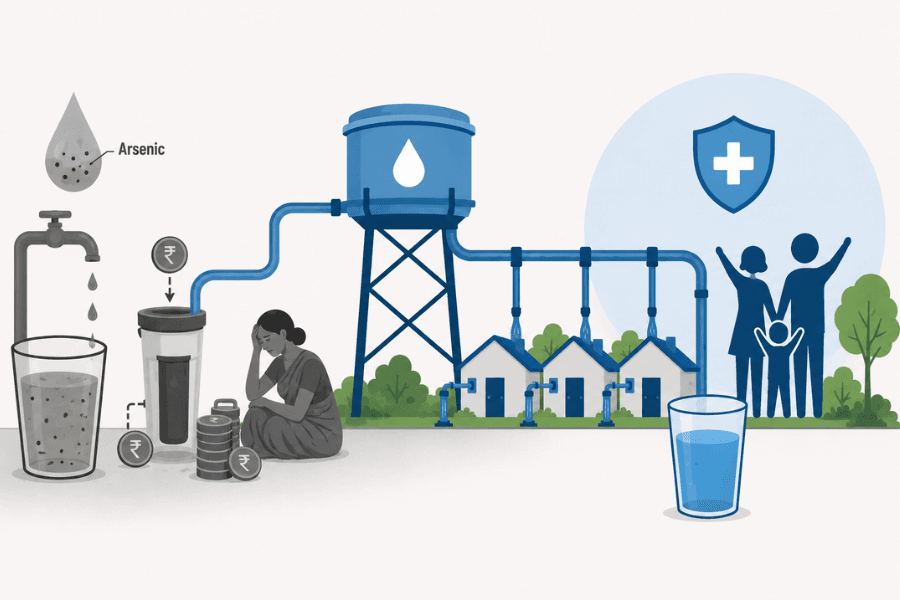 Health Gains from Lower Arsenic Depend on Sustained Safe Water Delivery Health Gains from Lower Arsenic Depend on Sustained Safe Water Delivery