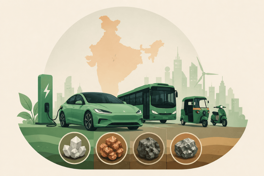 How India's EV Transition Could Redraw Global Mineral Demand How India's EV Transition Could Redraw Global Mineral Demand