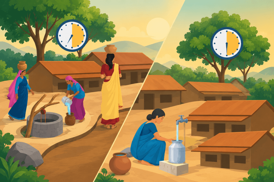 How Piped Water is Changing the Time Use Patterns of Rural Women How Piped Water is Changing the Time Use Patterns of Rural Women