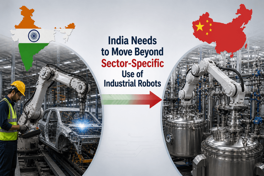India Needs to Move Beyond Sector-Specific Use of Industrial Robots