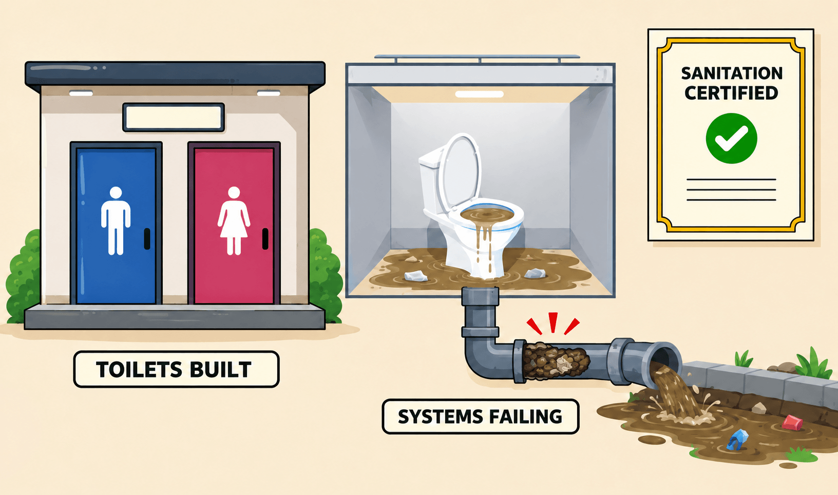 India’s Sanitation Mission Must Move Beyond Toilets India’s Sanitation Mission Must Move Beyond Toilets
