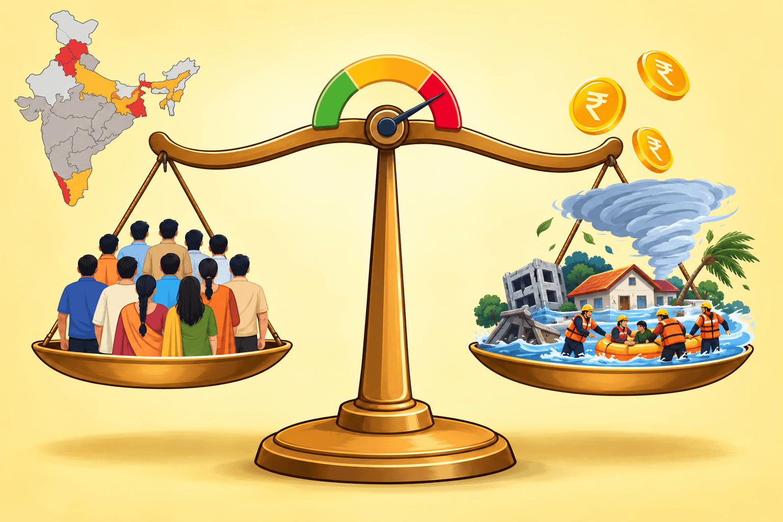 The Hidden Weight in India’s Disaster Risk Index The Hidden Weight in India’s Disaster Risk Index